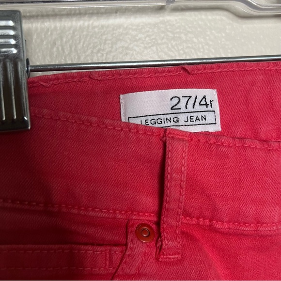 GAP 1969 Legging Skinny Jeans 27 4 Hot Pink Barbiecore Feminine - Picture 4 of 6